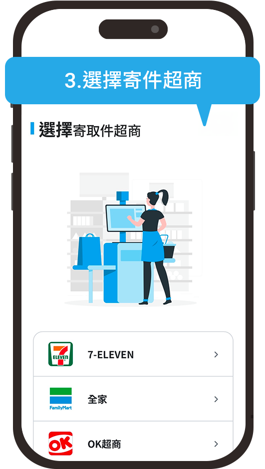 送洗流程步驟教學截圖及說明